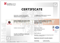 ISO 9001:2015 (Quality Austria)